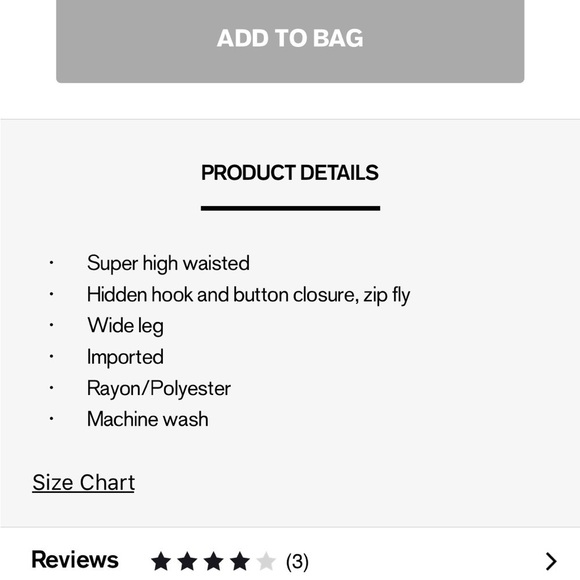 Express Super high waisted wide leg Pants Size 4 - Picture 9 of 13